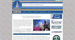 Desktop Screenshot of downtownkeene.com